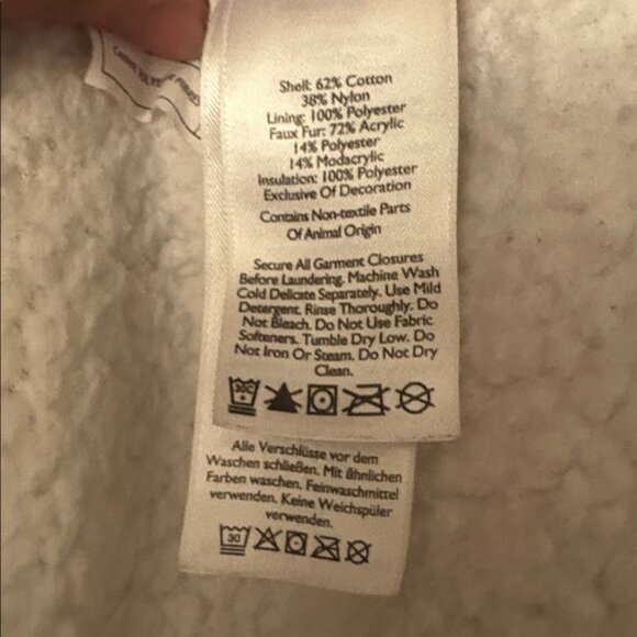 Eddie Bauer Black Parka with Faux Fur Hood - EUC - WeatherEdge - Picture 8 of 9